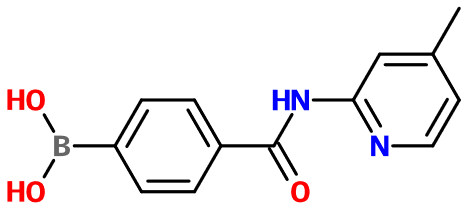 (图片) MC085030 4-((4-Methylpyridin-2-yl)carbamoyl)phenylboronic acid